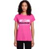 imageReebok Womens Short Sleeve Knockout Performance TShirtRaspberry Rose Heather
