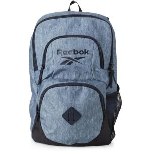 imageReebok Backpack  Lightweight Zipper Closure School Backpack ampamp Spacious Compartments  Everyday Bookbag ampamp Travel Bag Size One Size Black Jeri With Red LogoGrey Jeri