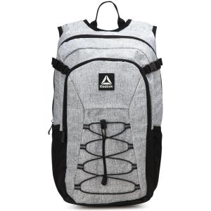 imageReebok Backpack  Lightweight Zipper Closure School Backpack ampamp Spacious Compartments  Everyday Bookbag ampamp Travel Bag Size One Size Black Jeri With Red LogoLight Heather Grey Roman