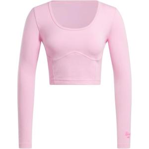 imageReebok Womens Barbie Crop Top Plus SizeAstro Rose