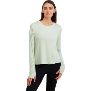 imageReebok Womens Glow Long Sleeve TopSeafoam Heather