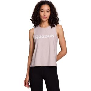 imageReebok Womens Glow Sleeveless Cropped Tank TopAshes of Rose