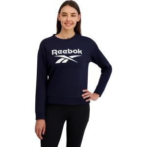 imageReebok Womens Graphic Crewneck SweatshirtDark Sapphire
