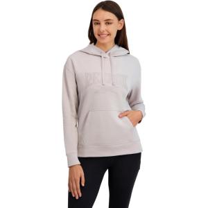 imageReebok Womens Satin Applique Graphic Hooded SweatshirtAshes of Rose