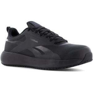 imageReebok Work Mens Lite Plus 4 Slip Resistant Composite Toe WorkDuty  BlackBlack