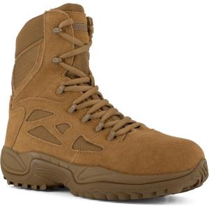 imageReebok Work Womens Rapid Response Rb 8 Inch Electrical Composite Toe WorkDuty  BrownCoyote