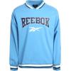 imageReebok Boys Active Sweatshirt  Woven Long Sleeve Varsity Sweatshirt  Performance Pullover for Boys 820Heritage Blue