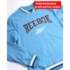 imageReebok Boys Active Sweatshirt  Woven Long Sleeve Varsity Sweatshirt  Performance Pullover for Boys 820Heritage Blue