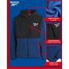 imageReebok Boys Jacket  Warm Polar Fleece Zip Up Hoodie Jacket for Boy  Lightweight Athletic Boys Comfort Hoodie 420Batik Blue
