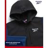 imageReebok Boys Jacket  Warm Polar Fleece Zip Up Hoodie Jacket for Boy  Lightweight Athletic Boys Comfort Hoodie 420Batik Blue