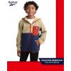 imageReebok Boys Jacket  Warm Polar Fleece Zip Up Hoodie Jacket for Boy  Lightweight Athletic Boys Comfort Hoodie 420Sand