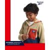 imageReebok Boys Jacket  Warm Polar Fleece Zip Up Hoodie Jacket for Boy  Lightweight Athletic Boys Comfort Hoodie 420Sand