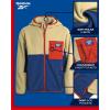 imageReebok Boys Jacket  Warm Polar Fleece Zip Up Hoodie Jacket for Boy  Lightweight Athletic Boys Comfort Hoodie 420Sand