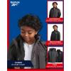 imageReebok Boys Winter Coat  Waterproof Softshell Jacket with Removable Puffer Parka  System Ski Jacket for Boys 820Charcoal Grey