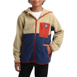 imageReebok Boys Jacket  Warm Polar Fleece Zip Up Hoodie Jacket for Boy  Lightweight Athletic Boys Comfort Hoodie 420Sand