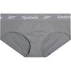 imageReebok Hipster Panties for Women  5 Pack Stretch Performance Seamless Underwear with Relaxed TagFree Waistband SXLBlack SpacedyeLotusGreystoneBlackBlack