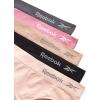 imageReebok Hipster Panties for Women  5 Pack Stretch Performance Seamless Underwear with Relaxed TagFree Waistband SXLBlackened PearlRose DustWarm TaupeFoxgloveBlack