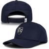 imageReebok Mens Golf Hat  Lightweight  Breathable  Adjustable  Sun Protection  MoistureWicking  Recycled Polyester1895 Pro  Vector Navy