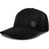imageReebok Mens Golf Hat  Lightweight  Breathable  Adjustable  Sun Protection  MoistureWicking  Recycled PolyesterChips Pro  Black