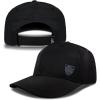 imageReebok Mens Golf Hat  Lightweight  Breathable  Adjustable  Sun Protection  MoistureWicking  Recycled PolyesterChips Pro  Black