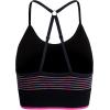 imageReebok Womens Everyday Bras  4 Pack Soft Stretch Seamless Performance Cross Back Strap Sports Bra for Women Sizes SXLSpacedyePink