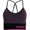 imageReebok Womens Everyday Bras  4 Pack Soft Stretch Seamless Performance Cross Back Strap Sports Bra for Women Sizes SXLSpacedyePink