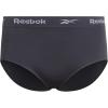 imageReebok Womens Plus Size Briefs  5 Pack Performance High Waisted Underwear for Women Designed to Fit Your Curves 1X3XBlackBlackenedPearl