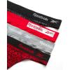 imageReebok Womens Thongs  4 Pack Performance Seamless Thongs for Women Sexy Panties  Breathable Underwear for Women SXLJackquardCrimsonSharkskinBlack