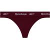 imageReebok Womens Thongs  4 Pack Performance Seamless Thongs for Women Sexy Panties  Breathable Underwear for Women SXLJacquardVioletFigBlack