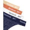 imageReebok Womens Thongs  4 Pack Performance Seamless Thongs for Women Sexy Panties  Breathable Underwear for Women SXLNaturalClayCreamJacquard