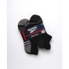 imageReebok Womens Ankle Socks  6 Pack Half Terry Performance Low Cut Athletic Socks for Women with AntiBlister Heel Tab 410Black