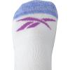 imageReebok Womens Ankle Socks  6 Pack Half Terry Performance Low Cut Athletic Socks for Women with AntiBlister Heel Tab 410White