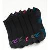 imageReebok Womens Athletic Socks  Performance Cushioned Low Cut Socks 6 PackBlack