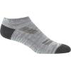 imageReebok Womens Athletic Socks  Performance Cushioned Low Cut Socks 6 PackSolid Black Logo