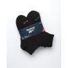 imageReebok Womens Comfort Cushioned Athletic Quarter Cut Socks 6 PackBlack