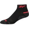imageReebok Womens Comfort Cushioned Athletic Quarter Cut Socks 6 PackBlack Alt
