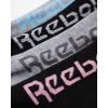 imageReebok Womens Comfort Cushioned Athletic Quarter Cut Socks 6 PackBlackWhiteGrey