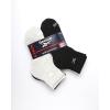 imageReebok Womens Comfort Cushioned Athletic Quarter Cut Socks 6 PackNeutral Assorted