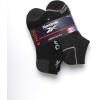imageReebok Womens Low Cut Socks  6 Pack Cushioned Performance Stretch Moisture Wicking Athletic No Show Socks for Women 410Black