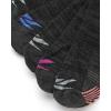 imageReebok Womens No Show Socks  12 Pack Low Cut Ankle Socks for Women  Womens Cushioned Athletic Sock Sizes 410All Black