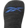 imageReebok Womens No Show Socks  12 Pack Low Cut Ankle Socks for Women  Womens Cushioned Athletic Sock Sizes 410All Black