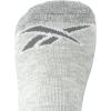 imageReebok Womens No Show Socks  12 Pack Low Cut Ankle Socks for Women  Womens Cushioned Athletic Sock Sizes 410Light Grey