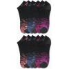 imageReebok Womens No Show Socks  12 Pack Low Cut Ankle Socks for Women  Womens Cushioned Athletic Sock Sizes 410Ombre Black