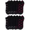 imageReebok Womens No Show Socks  12 Pack Low Cut Ankle Socks for Women  Womens Cushioned Athletic Sock Sizes 410PinkBlack