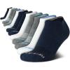 imageReebok Womens No Show Socks  12 Pack Low Cut Ankle Socks for Women  Womens Cushioned Athletic Sock Sizes 410Assorted