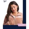 imageReebok Womens Fleece Zip Up Jacket  Warm Snow Fleece Winter Jacket with Hood  Insulated Winter Jackets for Women SXLClay