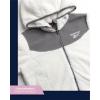 imageReebok Womens Fleece Zip Up Jacket  Warm Snow Fleece Winter Jacket with Hood  Insulated Winter Jackets for Women SXLCream