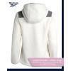 imageReebok Womens Fleece Zip Up Jacket  Warm Snow Fleece Winter Jacket with Hood  Insulated Winter Jackets for Women SXLCream