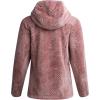 imageReebok Womens Fleece Zip Up Jacket  Warm Snow Fleece Winter Jacket with Hood  Insulated Winter Jackets for Women SXLDusty Rose