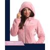 imageReebok Womens Fleece Zip Up Jacket  Warm Snow Fleece Winter Jacket with Hood  Insulated Winter Jackets for Women SXLMauve